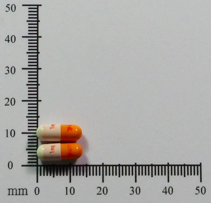安瑞福 1 毫克持續性藥效膠囊外觀