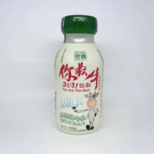 國農(PP) 麥胚芽牛乳215ml(保久乳飲品) 外包裝