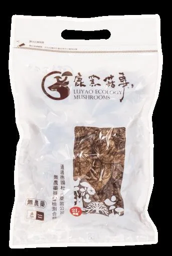無農藥乾冬菇（2L）100g 外包裝