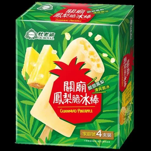 關廟鳳梨大脆冰棒4入(RA400067) 外包裝