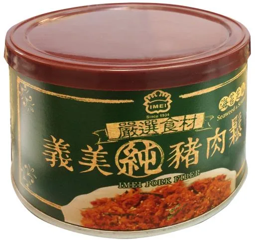 義美純豬肉鬆(海苔芝麻) 125g 外包裝