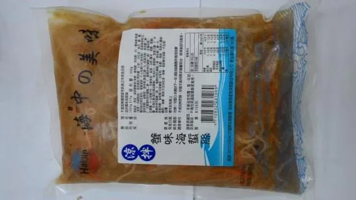 涼拌蟹味海蜇絲 外包裝