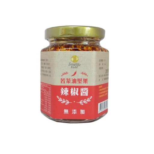 苦茶油堅果辣椒醬 外包裝