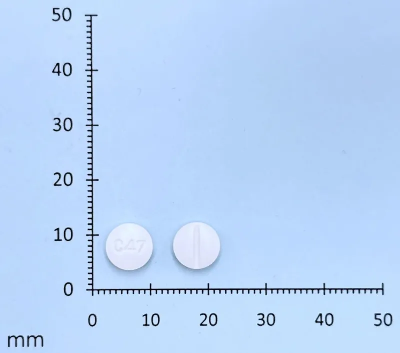 鎮喘錠２．５毫克（硫酸特必林）外觀