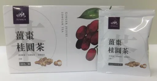 薑棗桂圓茶(含糖) 外包裝