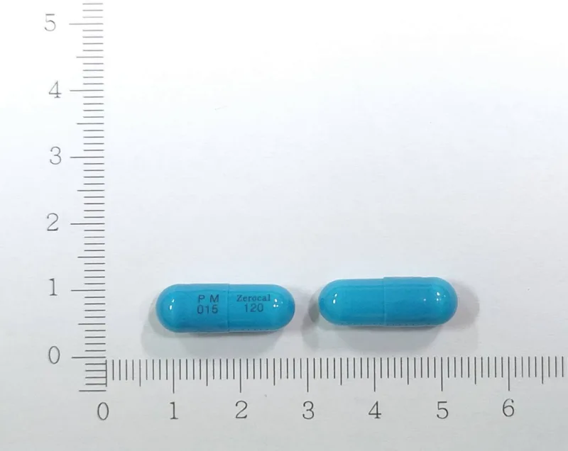 脂樂克 膠囊120毫克外觀