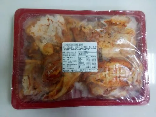 大堡西西里雞腿排 外包裝