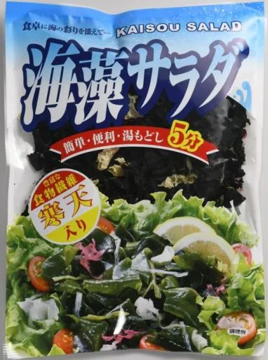 五彩海藻(含寒天) 外包裝