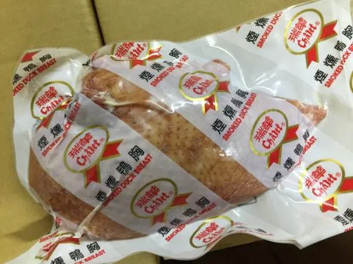 煙燻鴨胸 外包裝