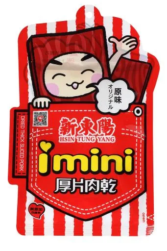 I-mini原味厚片肉乾105G 外包裝