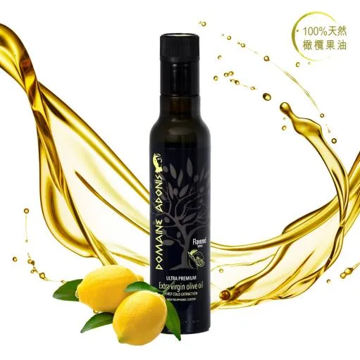 Domaine Adonis 特級冷壓初榨橄欖果油 檸檬風味 外包裝