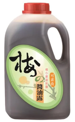 梅子醬油露 3kg 外包裝