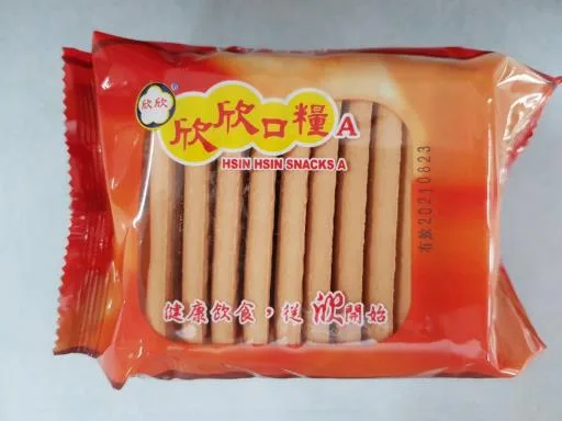 欣欣口糧165G 外包裝