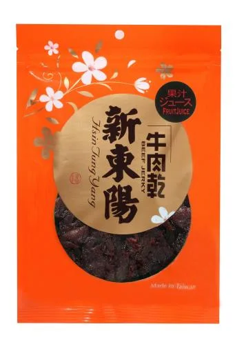 新東陽果汁牛肉乾100g(貿易) 外包裝