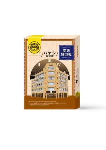 炭烤肉乾－林百貨盒 外包裝