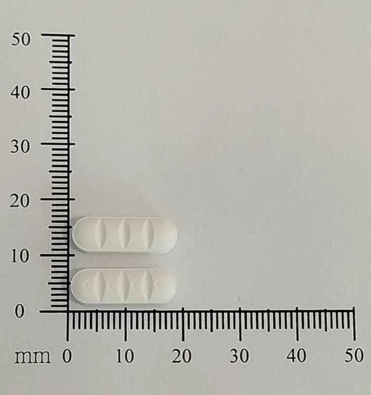 卡顧安素可溶錠200毫克外觀