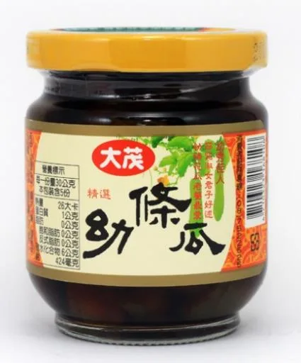 大茂幼條瓜(小瓶) 外包裝