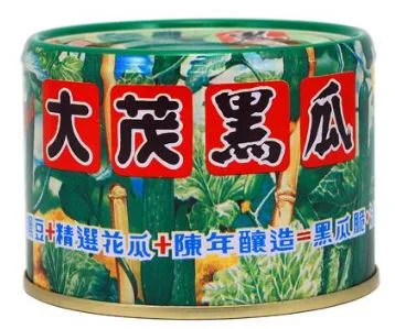 大茂黑瓜(罐) 外包裝