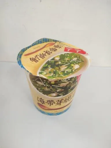 iseLect 海帶芽蜆湯 外包裝