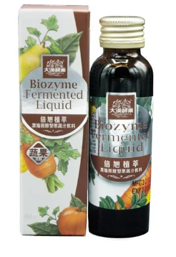 倍旭植萃濃縮醱酵液(大陸版)60ml/瓶 外包裝