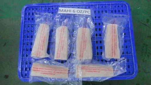冷凍鱰魚肉塊 外包裝