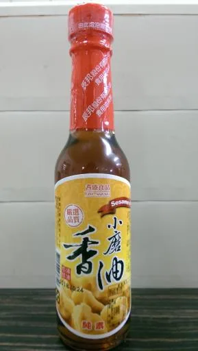 耆盛小磨香油220ml 外包裝