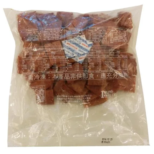 糖燻雪花金錢豬肉乾(冷凍胚) 外包裝