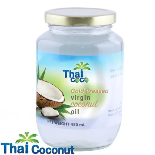 【 THAI COCO 】冷壓初榨椰子油 外包裝