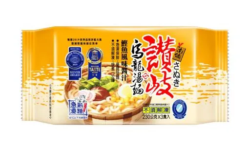 讚岐烏龍湯麵230G(JA010009) 外包裝