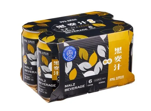 0.33公升*6罐裝TTL原味黑麥汁(109年新版) 外包裝