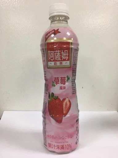 阿薩姆奶茶-草莓風味PET530ml(105.05) 外包裝