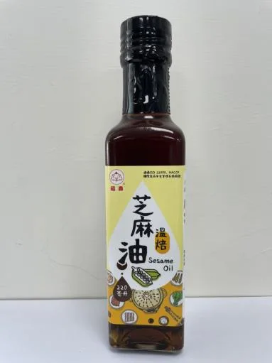 福壽溫焙芝麻油 外包裝