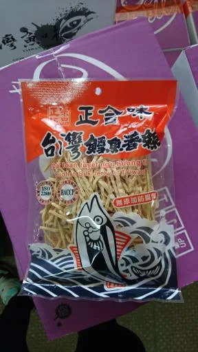鱈魚香絲 外包裝