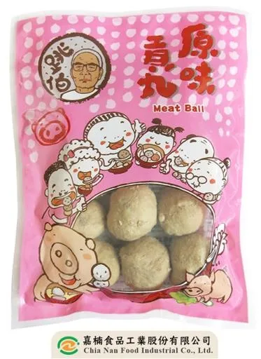 跳伯原味貢丸-25g 外包裝