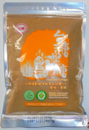 台糖黑糖0.3kg裝 外包裝