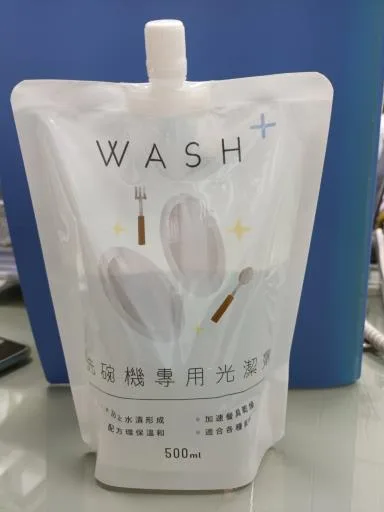 WASH+洗碗機專用光潔劑 外包裝