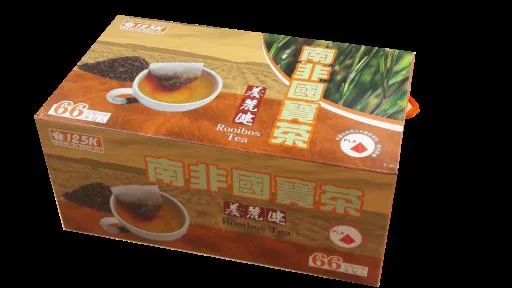 南非國寶茶-66入 禮盒 外包裝