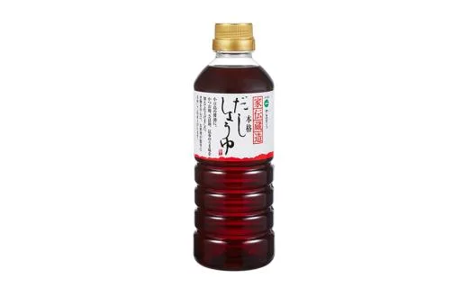 鰹魚昆布調味醬油(混合) 外包裝