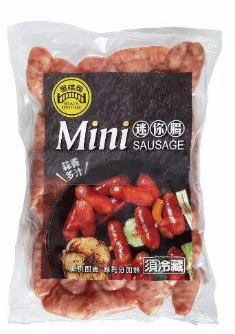好市多蒜味迷你腸2入－真空 外包裝