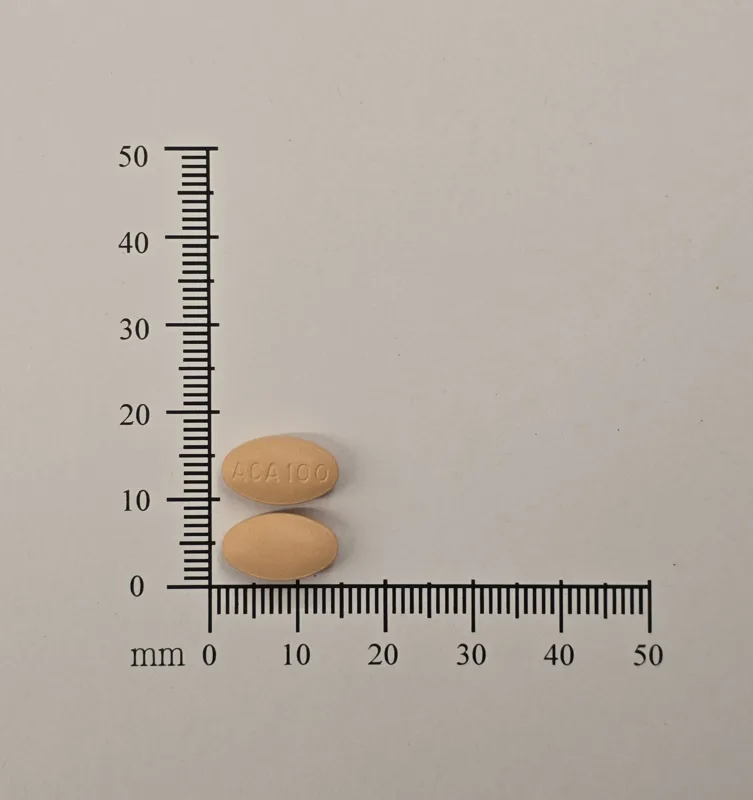 克瘤康膜衣錠100毫克外觀