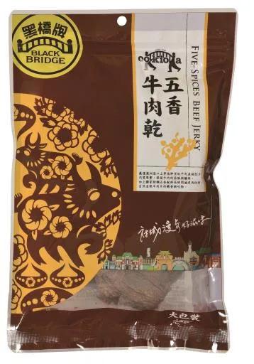 大包五香牛肉乾－彩色袋 外包裝