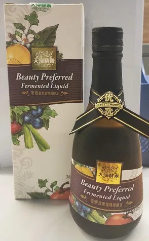 上海大漢-美妍蔬果植物醱酵液360ml/瓶 外包裝