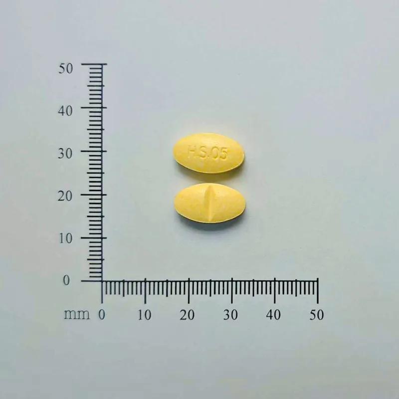 “黃氏”斯肯諾錠５００毫克（乙醯胺酚）外觀