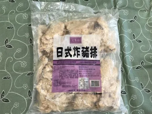 日式炸豬排 外包裝