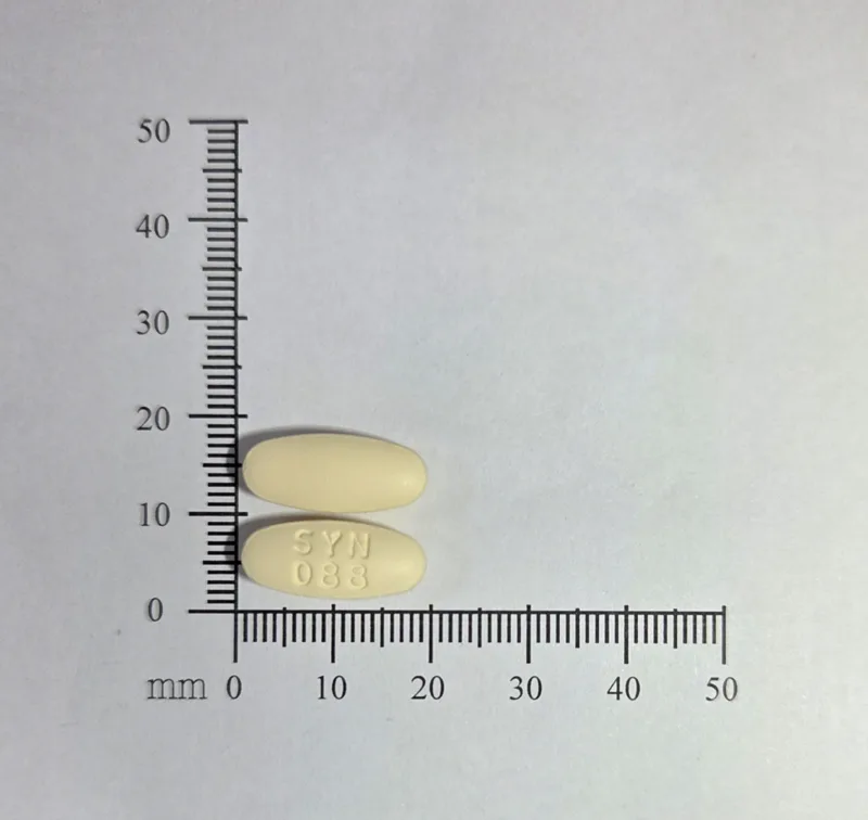 樂閒膜衣錠 500 毫克外觀