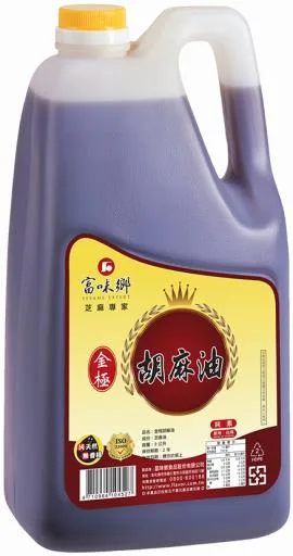 金極胡麻油3L(6) 外包裝